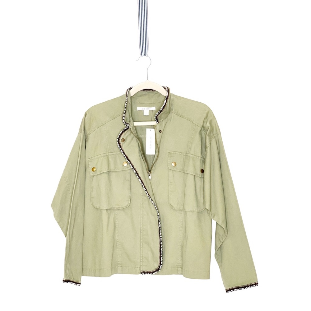 Francesca’s Collection Green Jacket Size Small